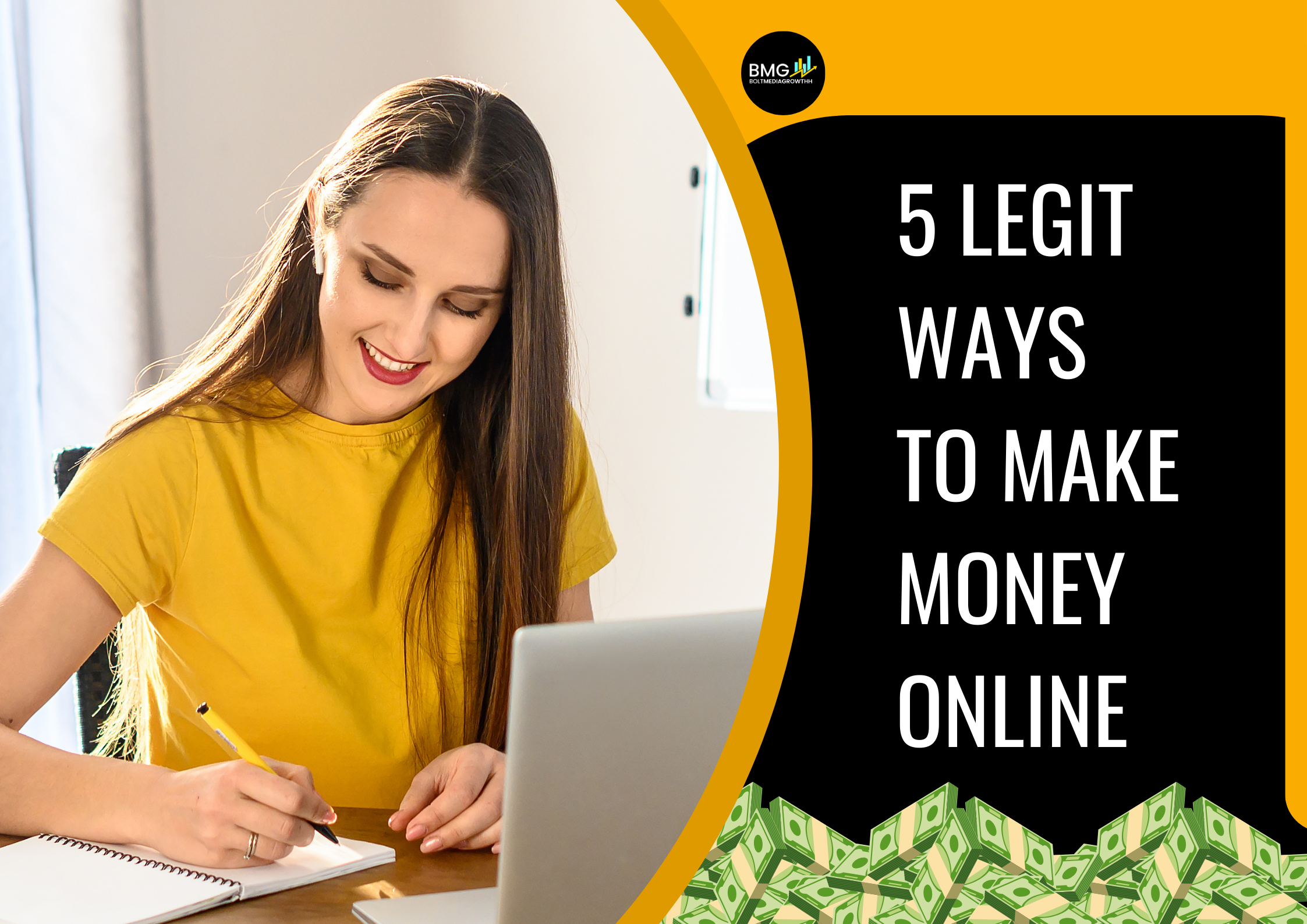 Unlock Financial Freedom: 5 Legit Ways to Make Money Online